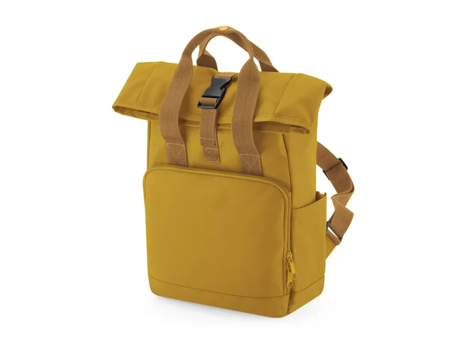 Recycled Mini Twin Handle Roll-Top Backpack FullGadgets.com