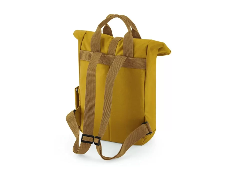Recycled Mini Twin Handle Roll-Top Backpack FullGadgets.com