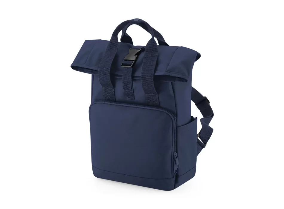 Recycled Mini Twin Handle Roll-Top Backpack FullGadgets.com