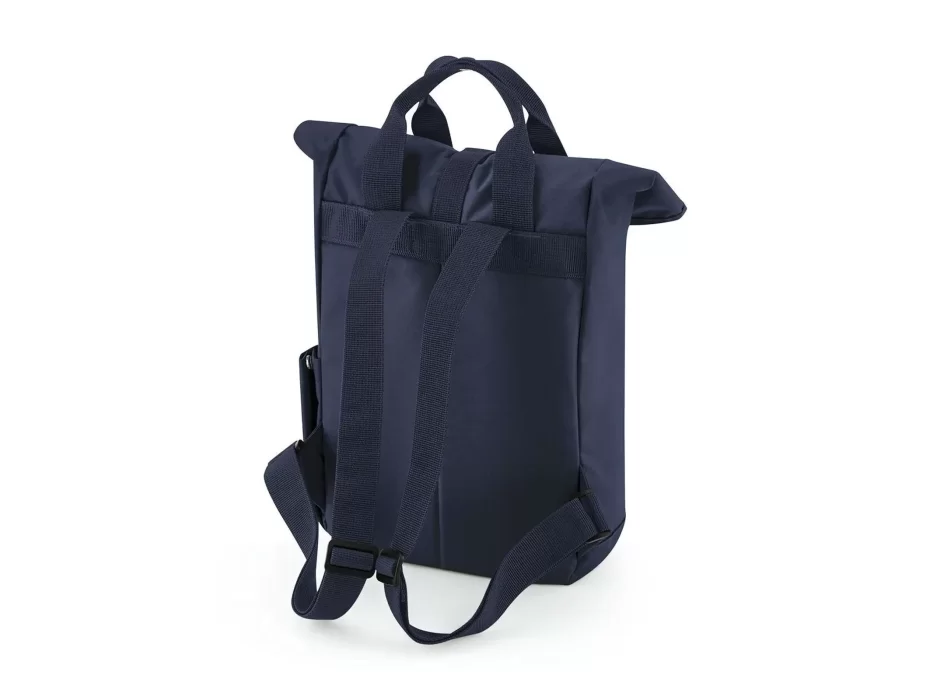 Recycled Mini Twin Handle Roll-Top Backpack FullGadgets.com