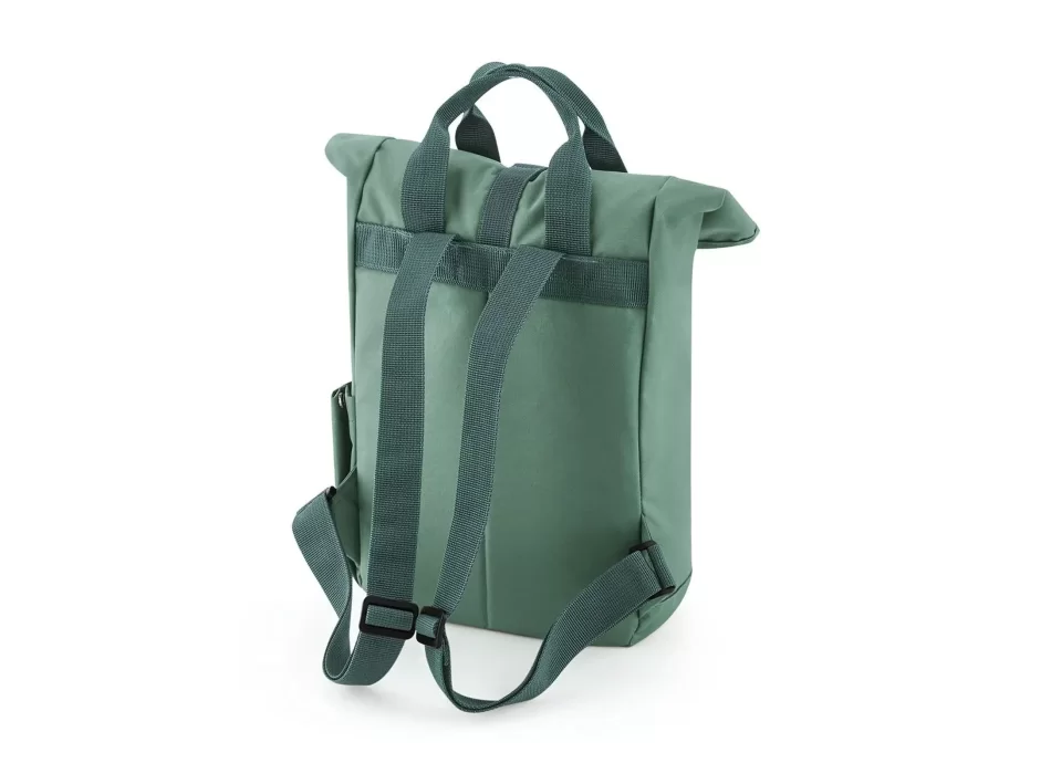 Recycled Mini Twin Handle Roll-Top Backpack FullGadgets.com