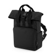 Recycled Mini Twin Handle Roll-Top Backpack FullGadgets.com