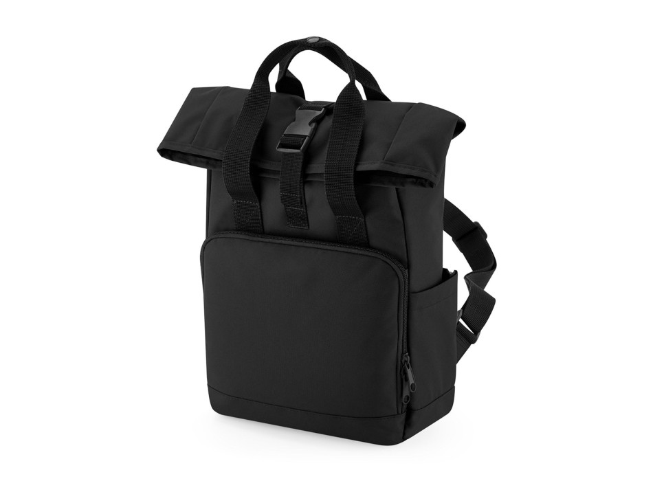 Recycled Mini Twin Handle Roll-Top Backpack FullGadgets.com