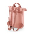 Recycled Mini Twin Handle Roll-Top Backpack FullGadgets.com