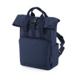 Recycled Mini Twin Handle Roll-Top Backpack FullGadgets.com