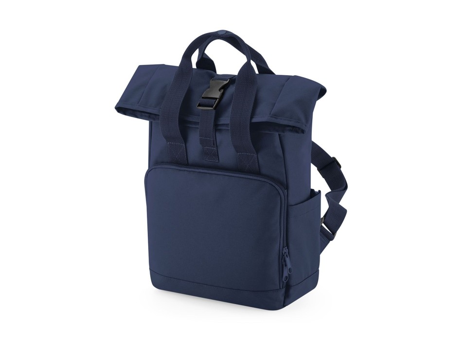 Recycled Mini Twin Handle Roll-Top Backpack FullGadgets.com