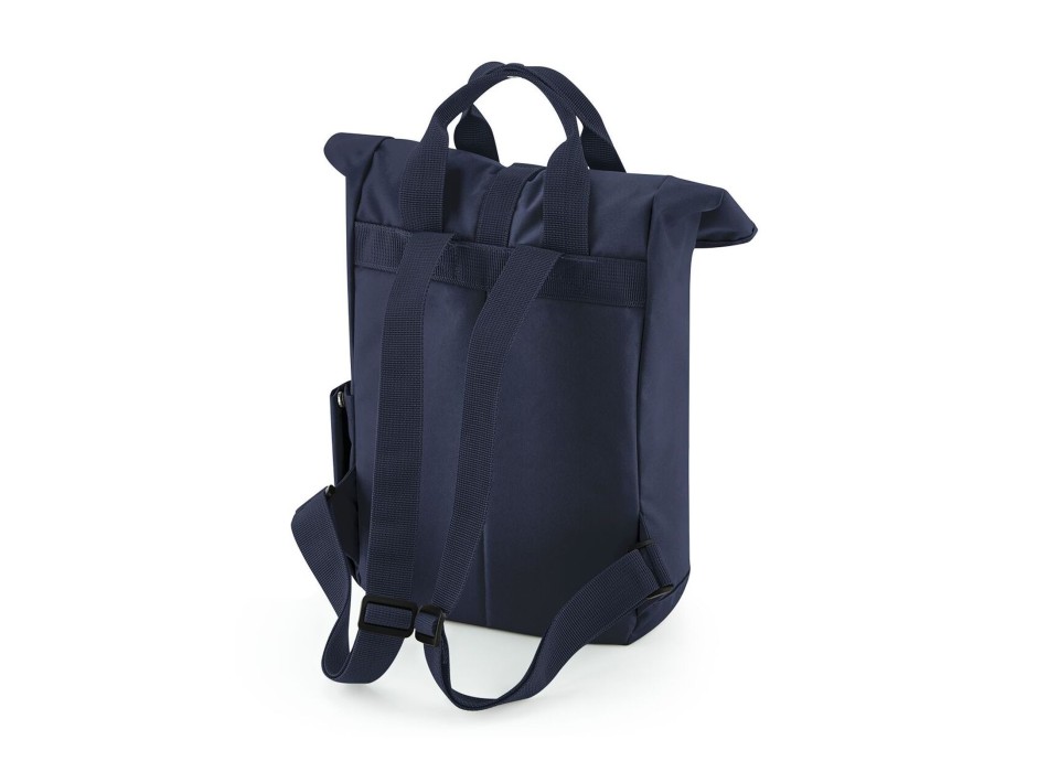 Recycled Mini Twin Handle Roll-Top Backpack FullGadgets.com