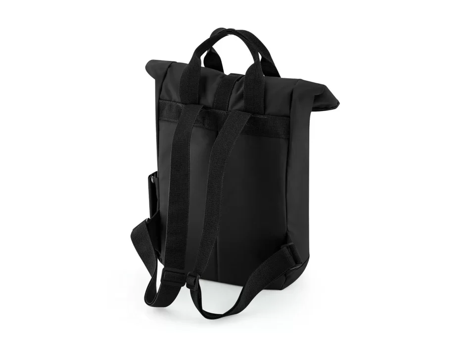 Recycled Mini Twin Handle Roll-Top Backpack FullGadgets.com