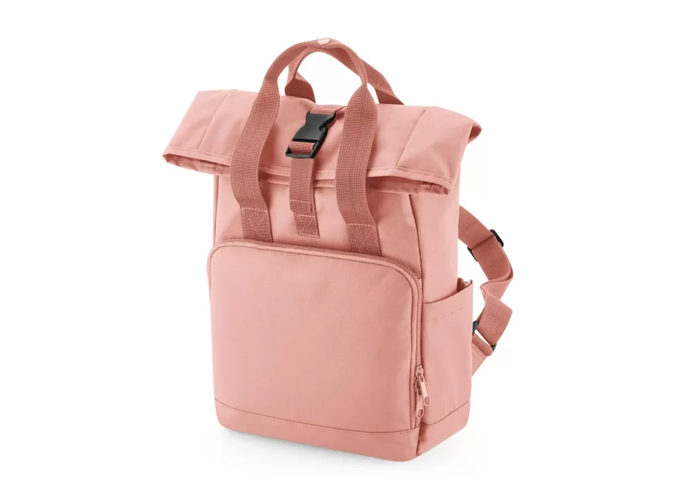 Recycled Mini Twin Handle Roll-Top Backpack FullGadgets.com