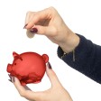 Recycled PS plastic piggy bank Vivi FullGadgets.com