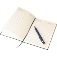 Recycled PU notebook (A5) and ballpen set Tarek Original FullGadgets.com