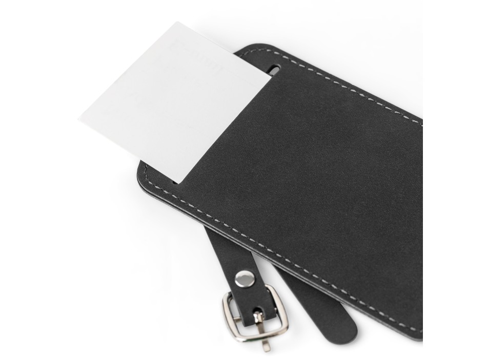 Recycled PU passport holder and luggage label Zani FullGadgets.com