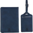Recycled PU passport holder and luggage label Zani FullGadgets.com