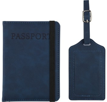 Recycled PU passport holder and luggage label Zani FullGadgets.com