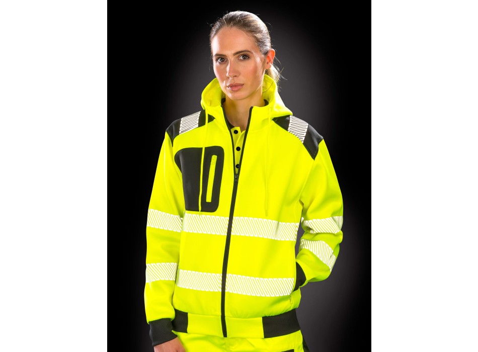 Recycled Robust Zipped Safety Hoody FullGadgets.com