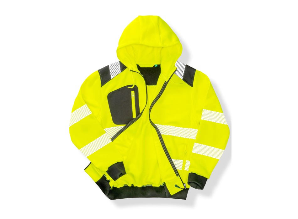 Recycled Robust Zipped Safety Hoody FullGadgets.com