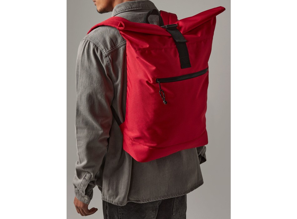 Recycled Roll-Top Backpack FullGadgets.com