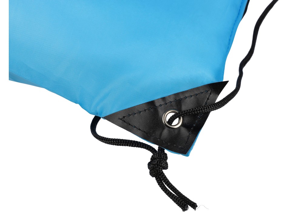 Recycled rPET polyester (210D) drawstring backpack Enrique FullGadgets.com