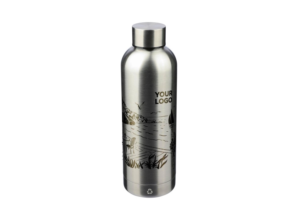 Recycled stainless steel bottle 500 ml Isaiah FullGadgets.com