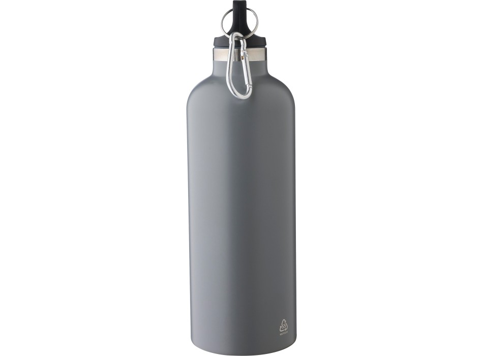 Recycled stainless steel double walled bottle (500 ml) Lysandra FullGadgets.com