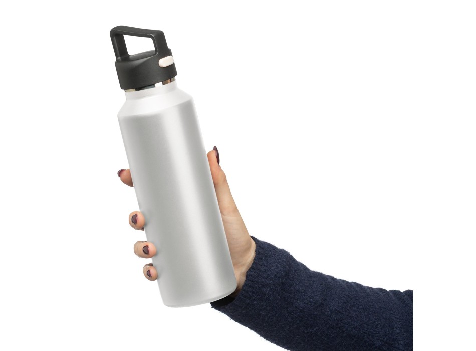 Recycled stainless steel double-walled bottle (600 ml) Mace FullGadgets.com