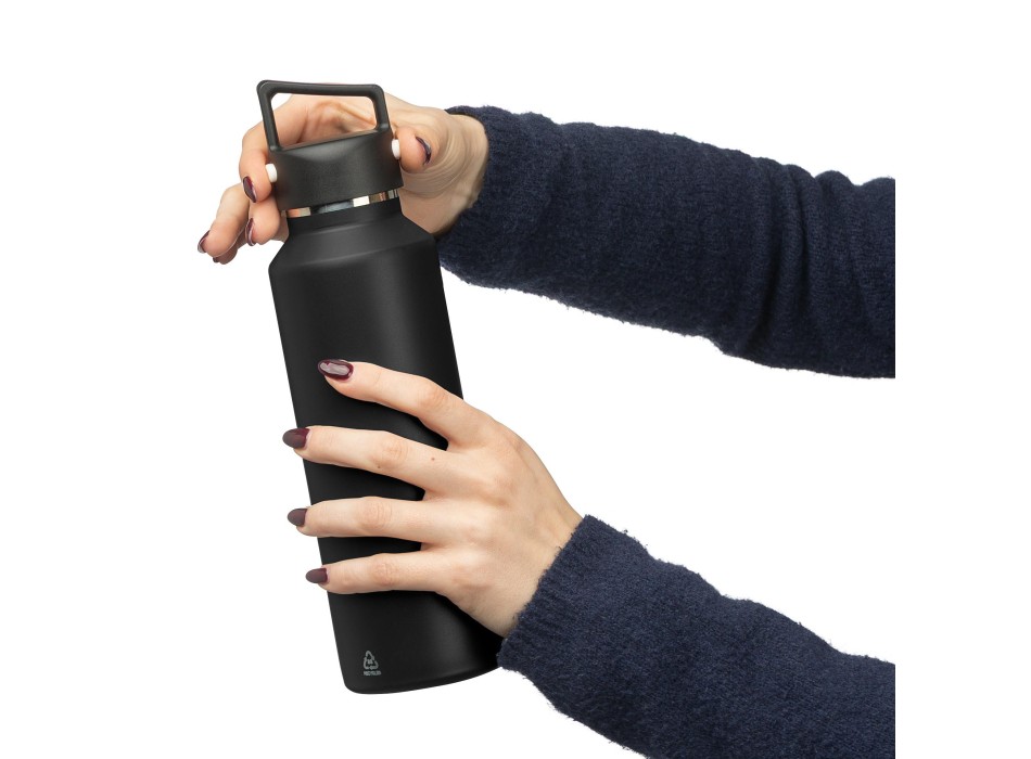 Recycled stainless steel double-walled bottle (600 ml) Mace FullGadgets.com