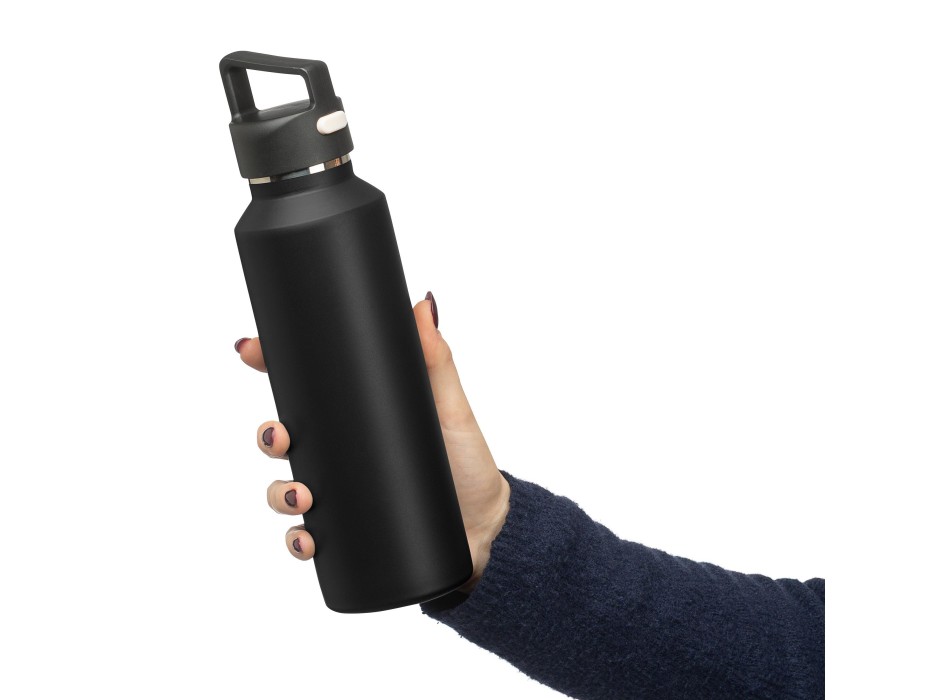 Recycled stainless steel double-walled bottle (600 ml) Mace FullGadgets.com