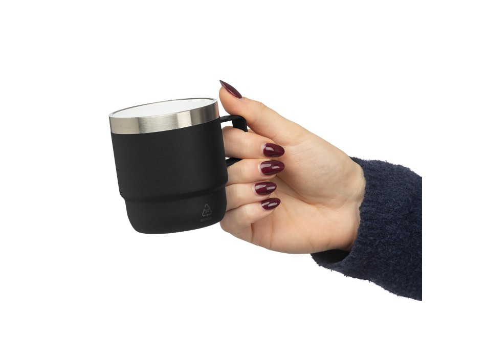 Recycled stainless steel double-walled cup (180 ml) Lilia FullGadgets.com
