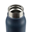Recycled stainless steel double-walled drinking bottle (600 ml) Cassian FullGadgets.com