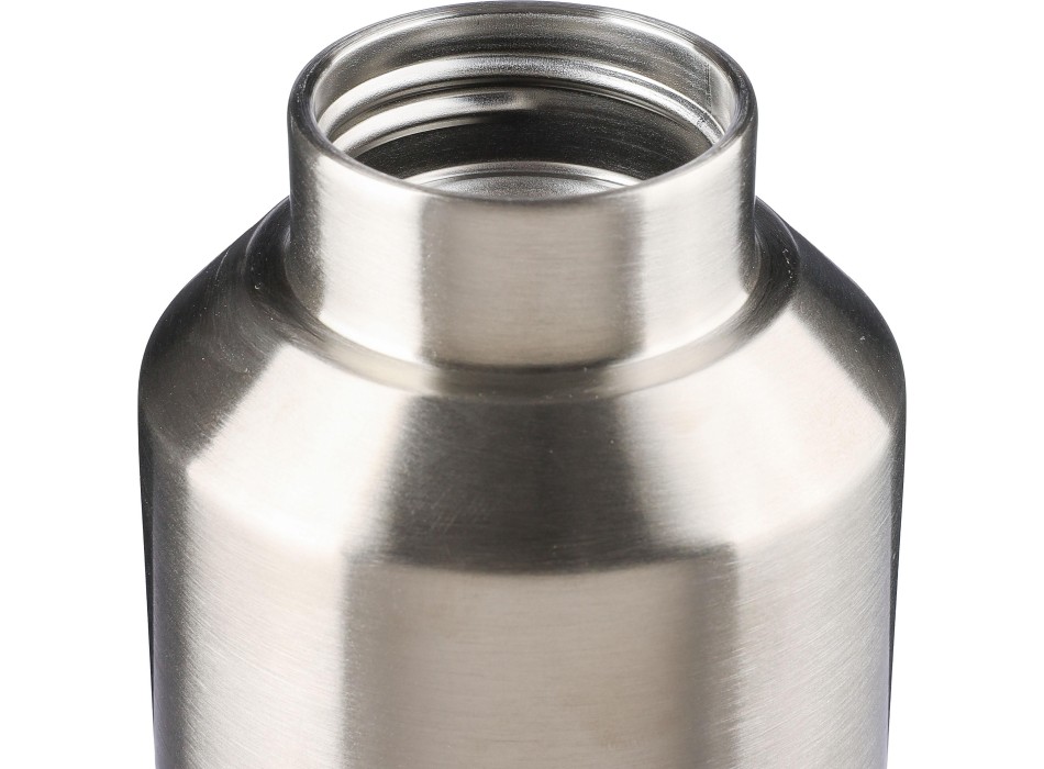 Recycled stainless steel double-walled drinking bottle (600 ml) Esen FullGadgets.com