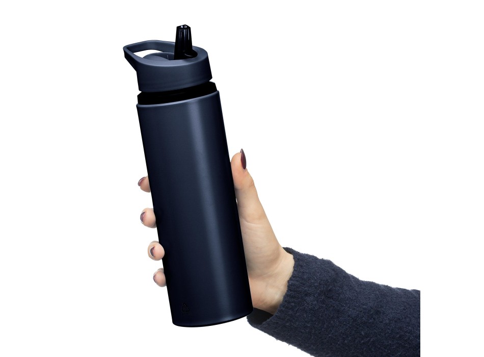 Recycled stainless steel drinking bottle (750 ml) Zeno FullGadgets.com