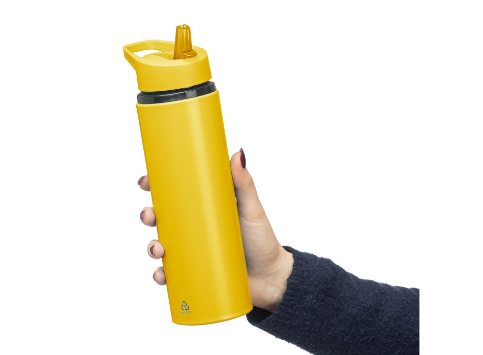 Recycled stainless steel drinking bottle (750 ml) Zeno FullGadgets.com