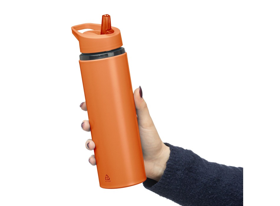 Recycled stainless steel drinking bottle (750 ml) Zeno FullGadgets.com