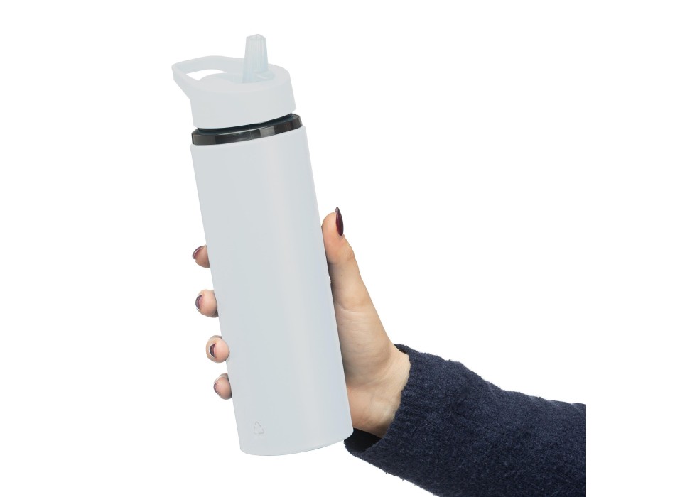 Recycled stainless steel drinking bottle (750 ml) Zeno FullGadgets.com