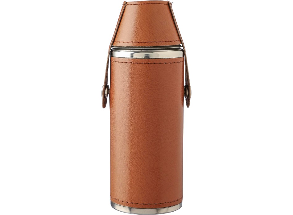 Recycled stainless steel flask Brock FullGadgets.com