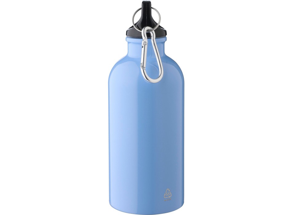 Recycled stainless steel single walled bottle (400 ml) Sable FullGadgets.com