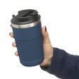 Recycled stainless steel travel mug (400 ml) Chiara FullGadgets.com