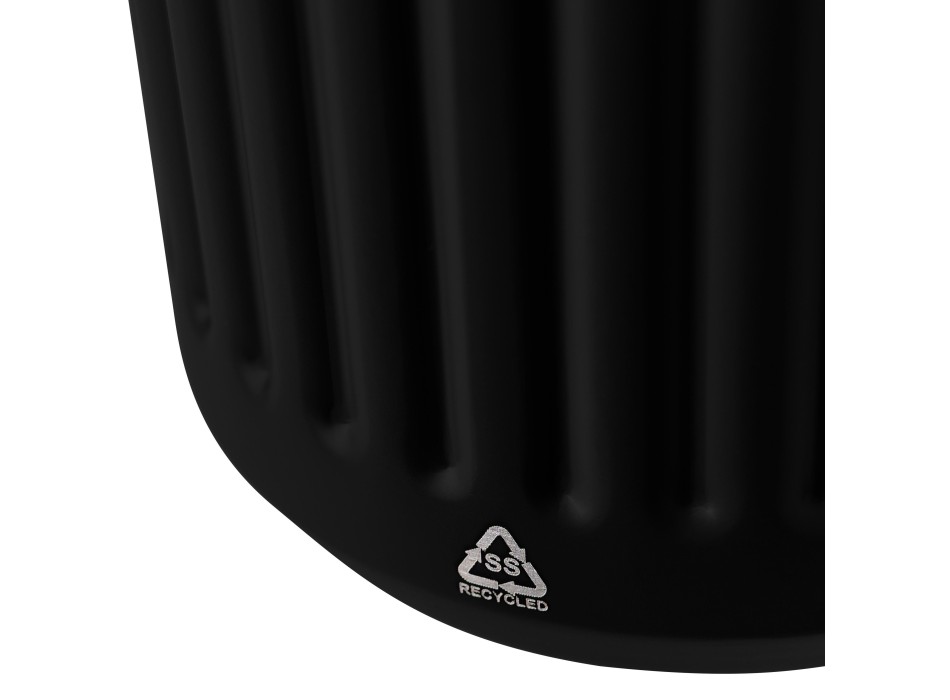 Recycled stainless steel travel mug (400 ml) Chiara FullGadgets.com