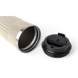 Recycled stainless steel travel mug (400 ml) Chiara FullGadgets.com