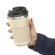 Recycled stainless steel travel mug (400 ml) Chiara FullGadgets.com