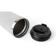 Recycled stainless steel travel mug (400 ml) Chiara FullGadgets.com