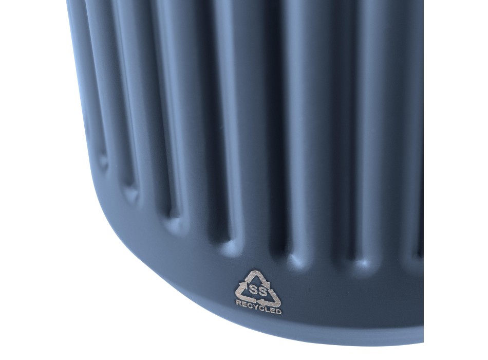 Recycled stainless steel travel mug (400 ml) Chiara FullGadgets.com