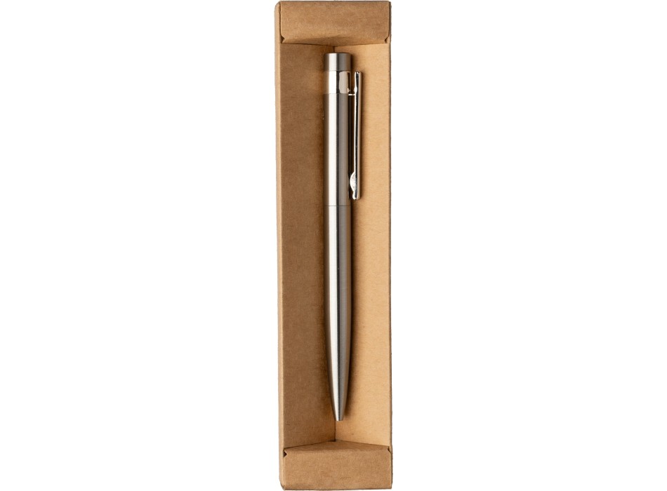Recycled stainless steel twist ballpen Hannelore FullGadgets.com