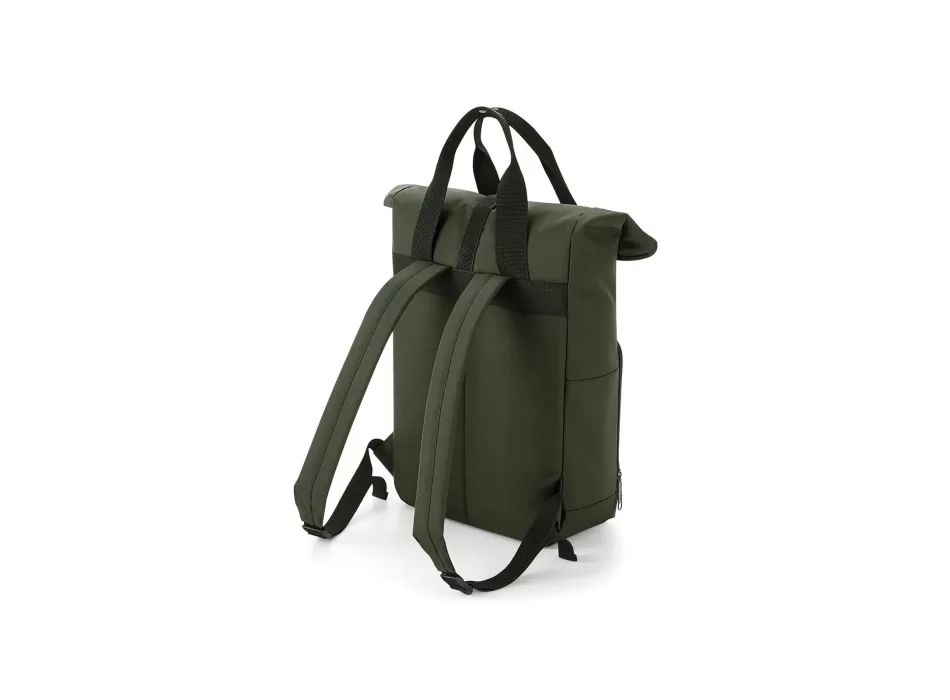 Recycled Twin Handle Roll-Top Backpack FullGadgets.com