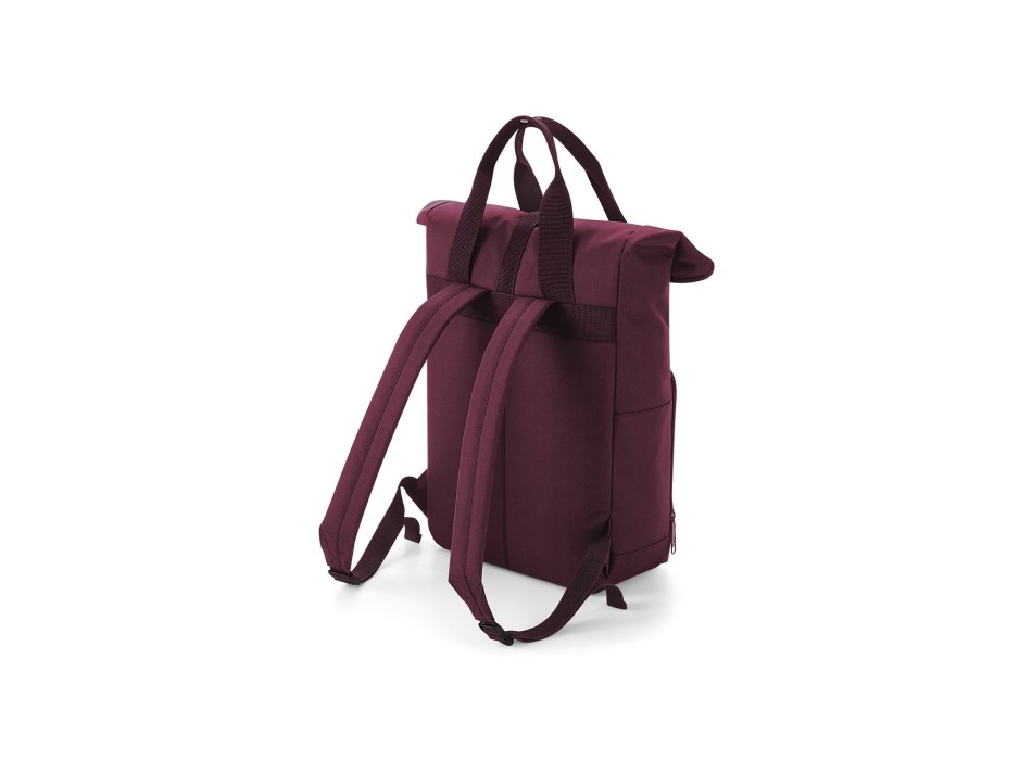 Recycled Twin Handle Roll-Top Backpack FullGadgets.com
