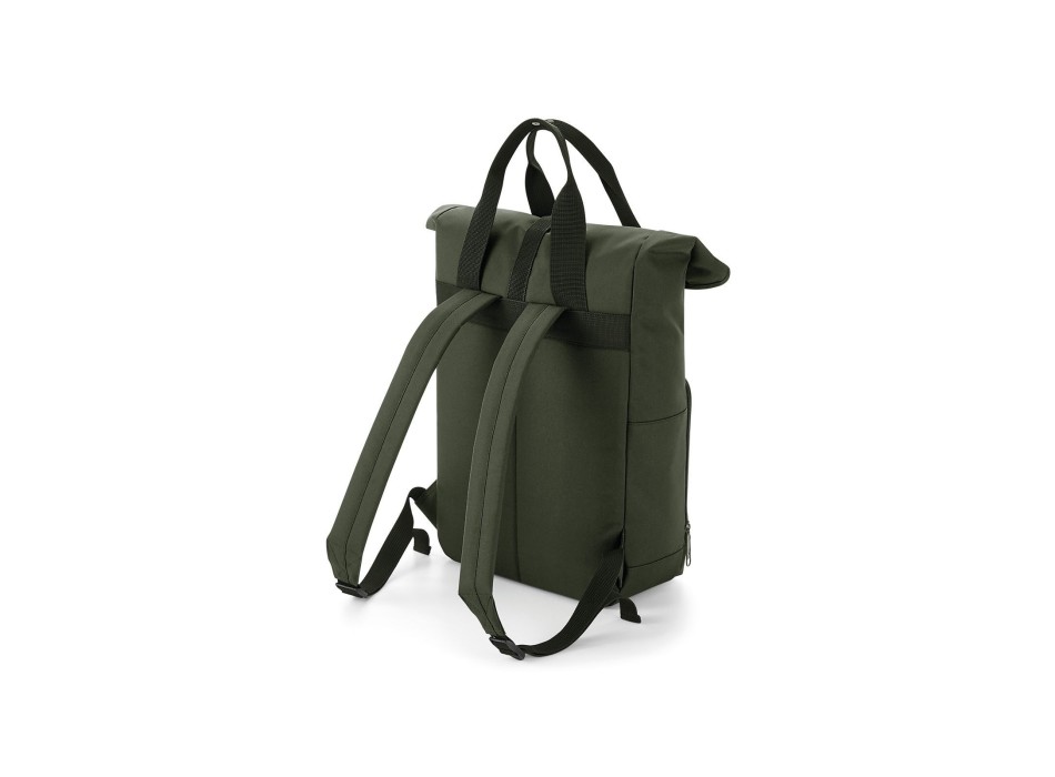 Recycled Twin Handle Roll-Top Backpack FullGadgets.com