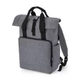Recycled Twin Handle Roll-Top Laptop Backpack FullGadgets.com