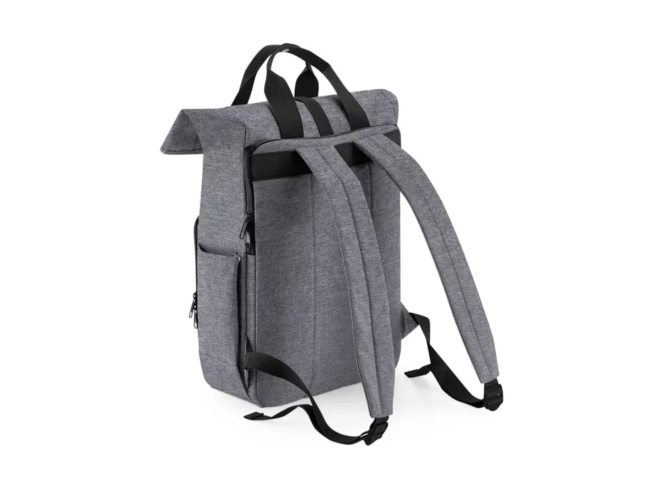 Recycled Twin Handle Roll-Top Laptop Backpack FullGadgets.com