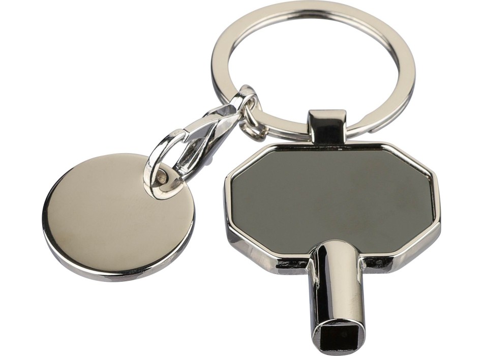 Recycled zinc alloy radiator bleed keychain Mara FullGadgets.com