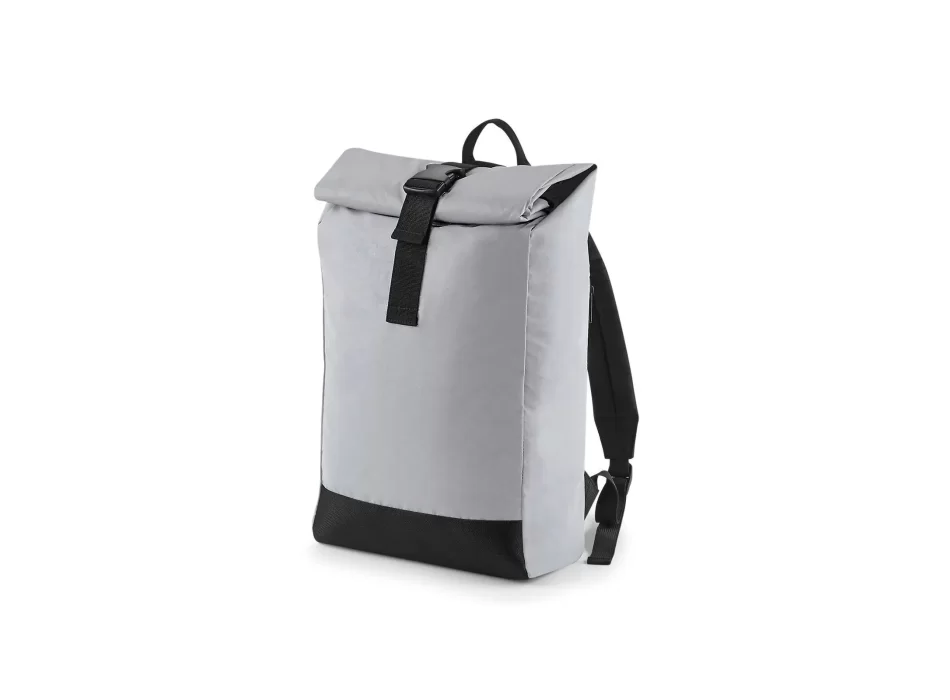 Reflective Roll-Top Backpack FullGadgets.com